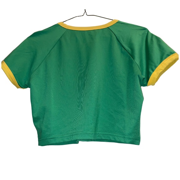 Brazil green and yellow top - Picture 3 of 4